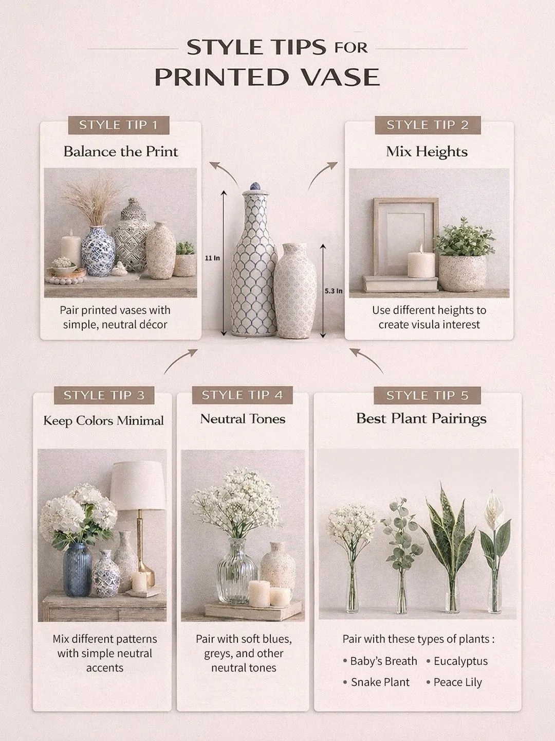 Printed Vase Styling